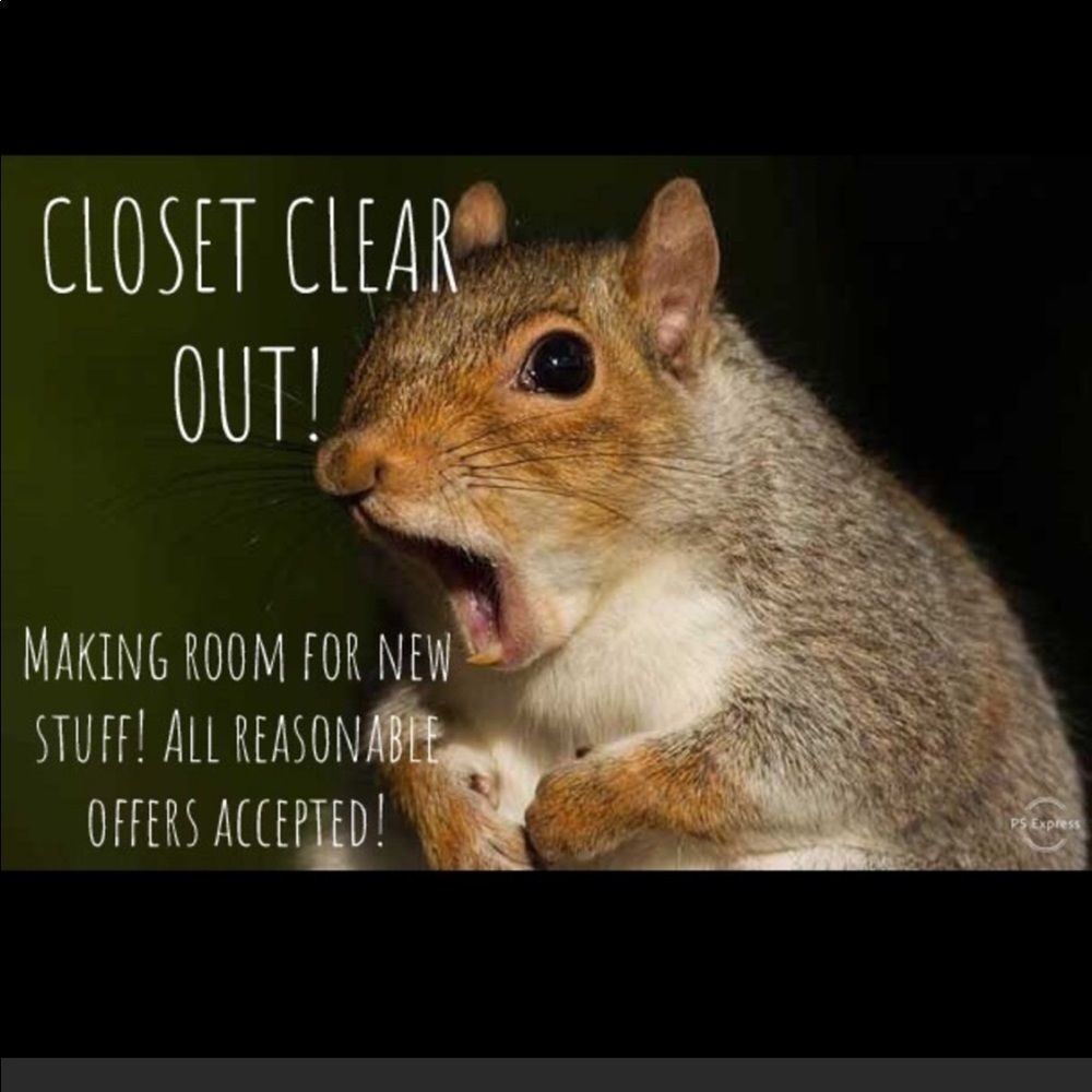 CLOSET CLEAR OUT​​